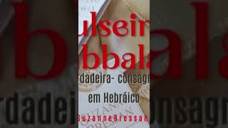 Pulseira vermelha dos 7 nós KabbalahA verdadeira consagrada em Hebráico e jejum Espiritual📿fepaz [upl. by Anana]