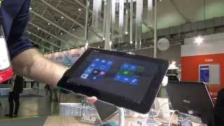 Asus Transformer Book T100HA Hands On 4K UHD [upl. by Eninnej]