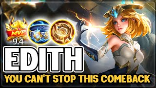 NEW Edith Build gave me an Epic Comeback〖🏆New Season SoloQ Ranked〗 [upl. by Nosnevets]