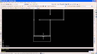 Tutorial Autocad 2007 Membuat Denah rumah Part 1 [upl. by Ardeahp]