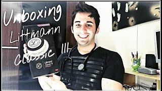 UNBOXING  ESTETOSCÓPIO LITTMANN CLASSIC III [upl. by Iormina743]