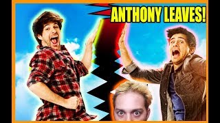 Anthony Leaves Smosh  Lasercorn Reacts [upl. by Anawit]