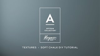 How to Apply Soft Chalk Smooth Textured Paint [upl. by Emmuela]