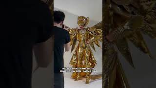 Miss Universe India 🇮🇳 National costume ✨ Golden Birdmissuniverseindiashortsyoutubeshortsreels [upl. by Aynot]