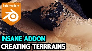 Blender Addon For Creating Terrains l Terrainnodes [upl. by Yug803]