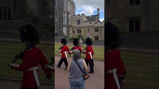 Windsor castle changing of the guards [upl. by Tibold]