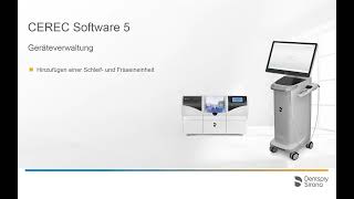 CEREC Software 5 Geräteverwaltung [upl. by Catarina]