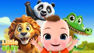 Zoo Animals Song  More Nursery Rhymes amp Kids Songs  Little Baby [upl. by Hegarty]