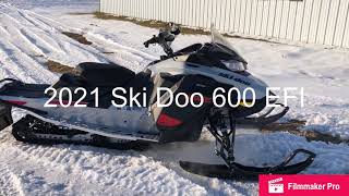 2021 Ski Doo 600 EFI [upl. by Acnairb]