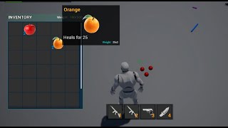 UE4  Inventory amp Pickup system overview [upl. by Chane]