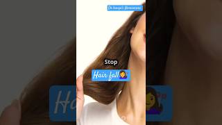 Stop 🫸 loosing your hair Dr kavya beautytips [upl. by Oicirbaf]