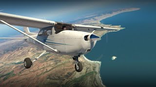 XPlane 10 Mobile  Seattle Tacoma Intl to Olympia Vortac  Cessna 172SP [upl. by Hbahsur]