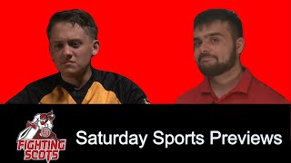 Edinboro Saturday Sports Previews [upl. by Field]