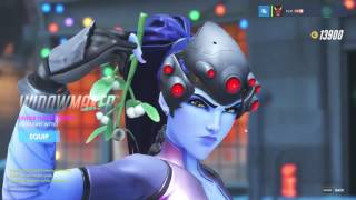 Overwatch  Flik Opens 50 Christmas Boxes [upl. by Herta503]