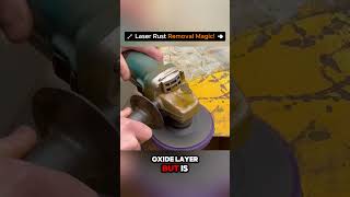 🔧 Laser Rust Removal Magic 💨 [upl. by Eniroc]