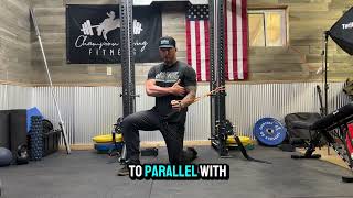 Banded Half Kneeling Single Arm Chest Press [upl. by Assilim]