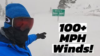 Terrifying California Blizzard Hundreds Stranded on Donner Pass [upl. by Cowley141]