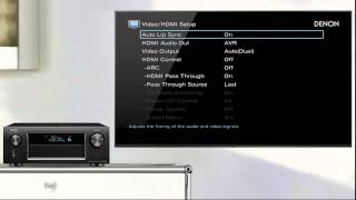 Denon  How to get TV Audio via your Denon AV Receiver with a Non ARC TV [upl. by Dombrowski]