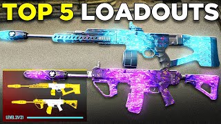 TOP 5 META ASSAULT RIFLE LOADOUTS in Warzone 👑 Warzone 3 Best Class Setups  MW3 [upl. by Hedve]