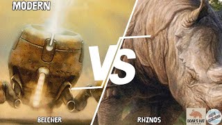 Belcher VS Temur Rhinos MTG Modern [upl. by Daniell]