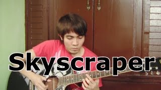 Skyscraper  Demi Lovato fingerstyle guitar cover [upl. by Algie]