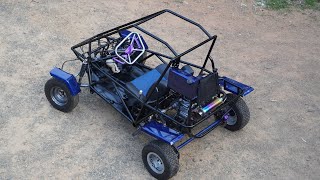 How to build a 175cc Mini Crosskart  DIY Crosskart start to finish [upl. by Akienat]