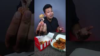 KFC Chicken Wings Vs Local Outlet Chicken Wings Comparison is HERE🔥😍 [upl. by Wilkey]