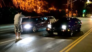 VtecBuilders civic eg k20 vs supra turbo [upl. by Aivatal]