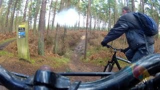 Mountain Biking Black Route  Thetford Forest Park GoPro POV [upl. by Rauscher485]