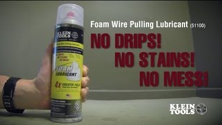 No Drips Foam Wire Pulling Lubricant [upl. by Cheffetz]