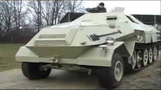 Previously unknown Armoured SdKfz 8 Variant [upl. by Anyalram]