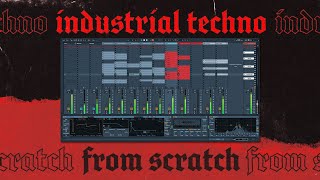 Full Industrial Techno track from Scratch free project Ableton Techno Tutorial [upl. by Elo]