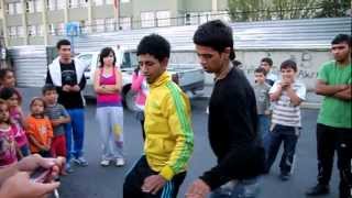 Street shots Yenisahra Istanbul with Roma Boys [upl. by Eenitsed]