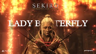 Lady Butterfly  Sekiro Shadows Die Twice Boss Fight PS5 [upl. by Htide]