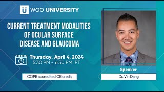 Current Treatment Modalities Of Ocular Surface Disease And Glaucoma [upl. by Flosi264]