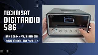 TechniSat DIGITRADIO 586  radio FM DAB radio internetowe CD Bluetooth AUX USB recenzja [upl. by Rratsal]