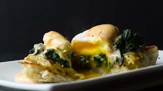 Vegetable Benedict with Sriracha Hollandaise  SAM THE COOKING GUY [upl. by Repotsirhc]