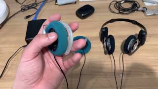 KOSS Porta Pro and KSC75 driver swap… Plus yaxi [upl. by Enutrof]