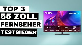 BESTE 55 ZOLL FERNSEHER TOP 3 TV Vergleich [upl. by Garson]