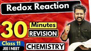 Class 11 Chemistry  Redox Reaction Rapid Revision  Class 11 Chemistry  In 30 Minutes [upl. by Yrruc]