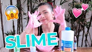 TENTEI FAZER SLIME SERÁ QUE DEU CERTO [upl. by Nelli]