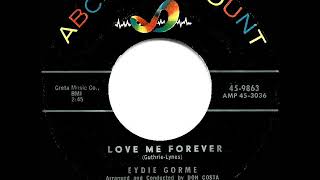 1957 Eydie Gorme  Love Me Forever [upl. by Alenson]