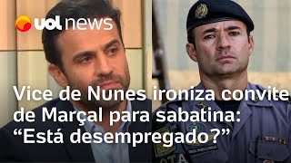 Vice de Nunes rebate convite de Pablo Marçal para sabatina e ironiza Está desempregado [upl. by Justinn218]