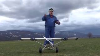 Avios Grand Tundra 1700mm BlueSilver PNF Maiden flight 6S [upl. by Mccartan360]