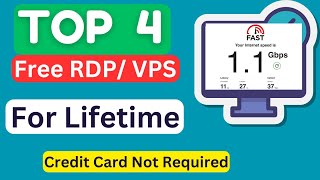 BEST FREE RDP  Create Free RDP Without Credit Card  Lifetime FREE RDP Windows [upl. by Lertnek711]