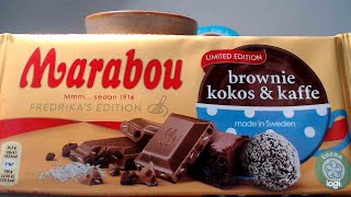 Marabou Brownie Kokos and Kaffe [upl. by Philana]