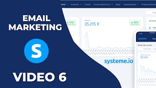 Cómo gestionar tu email marketing con systemeio [upl. by Nnewg15]