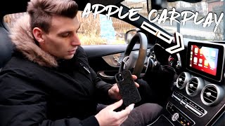 EASY Wireless Apple CarPlay und Android Auto nachrüsten am C63 AMG  Mercedes  Audi  BMW [upl. by Hayarahs]