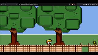 Mini 2D Pixel Platform Game  Mini Juego de Plataformas Pixel 2D  Unity2D Mini Game [upl. by Nylanna723]