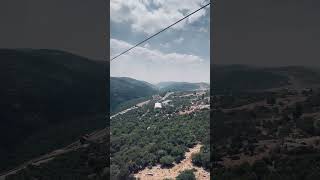 Cable car in Jordan  Teleferic 😎🤠 [upl. by Eelrak209]